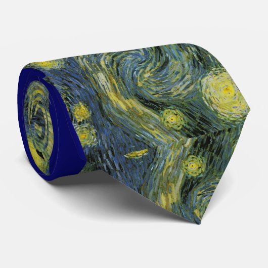 Cravate de nuit étoilée (Roulé)