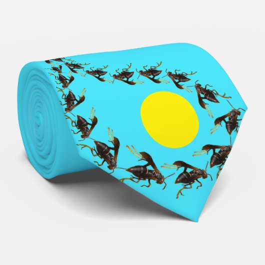 Cravate de Paisley de guêpe (Roulé)