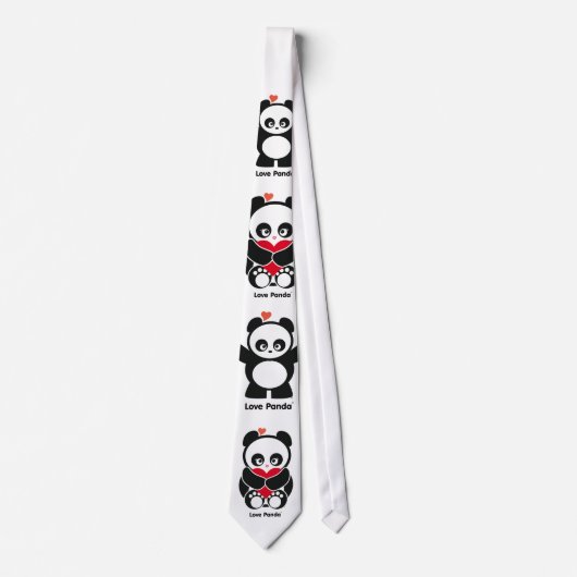 Cravate de Panda® d'amour (Devant)