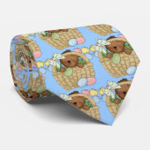 Cravate de panier d'ours de Pâques (Roulé)