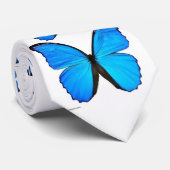 Cravate de papillon bleue (Roulé)