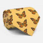 Cravate de papillon orange (Roulé)