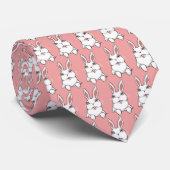 Cravate de Pâques Lapin de Pâques Necktie personna (Roulé)