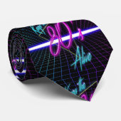 cravate de partie des années 80 (Roulé)