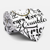 Cravate de partie d'Ève de nouvelles années (Roulé)