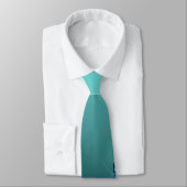 cravate de Parties scintillant turquoise (Attaché)