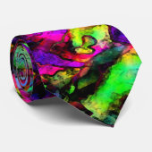 Cravate de passion d'arc-en-ciel (Roulé)