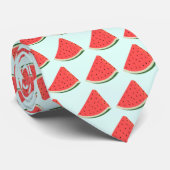 Cravate de pastèques - Vos couleurs (Roulé)
