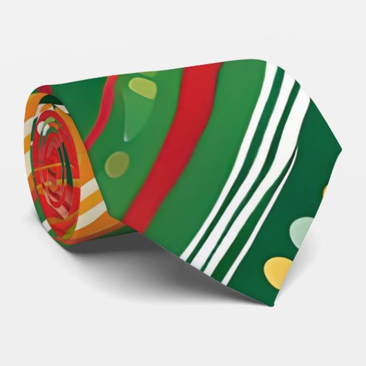 cravate de patchwork de fiesta (Roulé)