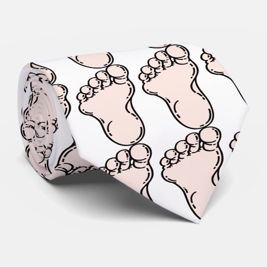 CRAVATE DE PÉDICURE (DOCTEUR DE PIED) (Roulé)