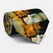 Cravate de peinture Abstraite d'origine (Roulé)