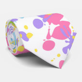 Cravate de peinture colorée (Roulé)