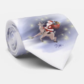 Cravate de père Noël (Roulé)