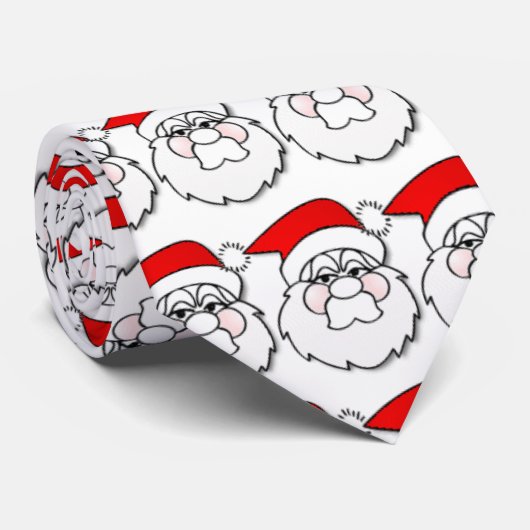 Cravate de Père Noël (Roulé)