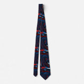 Cravate de perles funky (Dos)