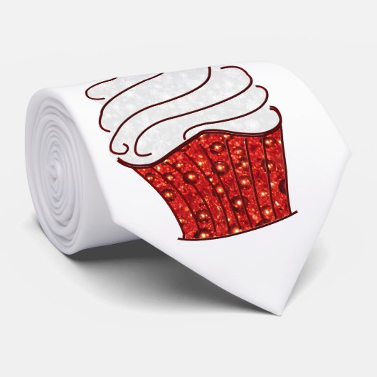 Cravate de petit gâteau de vacances de Noël (Roulé)