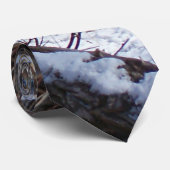 Cravate de photo de cerfs communs (Roulé)