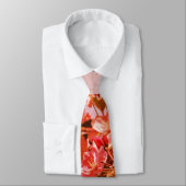 Cravate de photographie des fleurs de printemps (Attaché)