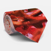 Cravate de photographie des fleurs de printemps (Roulé)