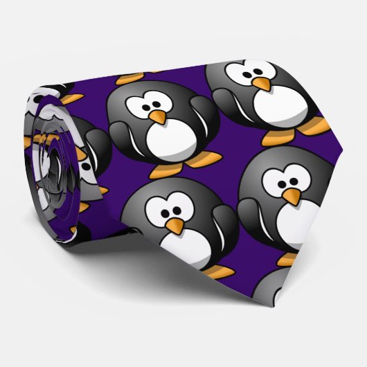 Cravate de pingouin de bande dessinée (Roulé)