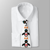 Cravate de pingouin de coeur mignonne LOve (Attaché)