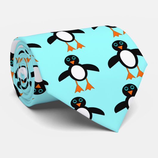 Cravate de pingouin mignonne (Roulé)