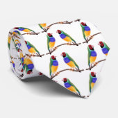 Cravate de pinsons de Gouldian (Roulé)