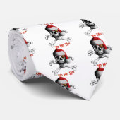 Cravate de pirate de Noël (Roulé)