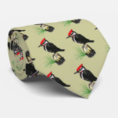Cravate de pivert de Pileated (Roulé)