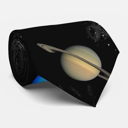 Cravate de planètes (Roulé)