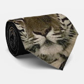 Cravate de plein visage de tigre (Roulé)