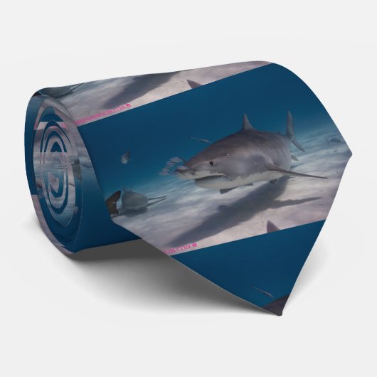 Cravate de plongeur de requins (Roulé)