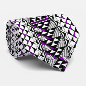 Cravate de pluie et de soleil natifs violets (Roulé)