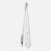 Cravate de plume de paon (Dos)