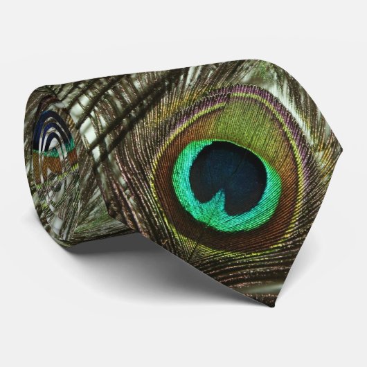 Cravate de plume de paon (Roulé)