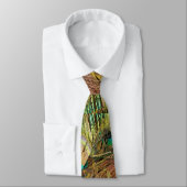 Cravate de plumes de paon (Attaché)