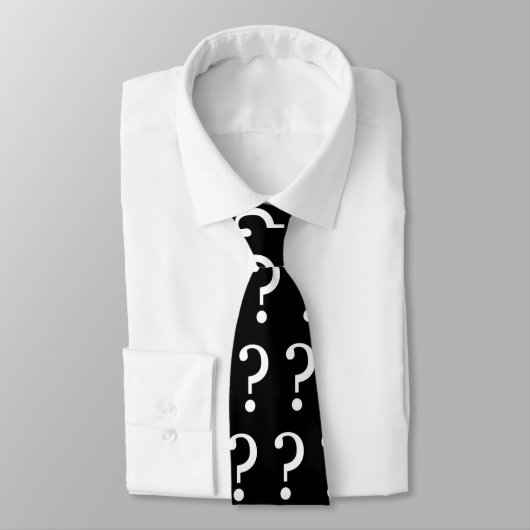 Cravate de point d'interrogation (Attaché)