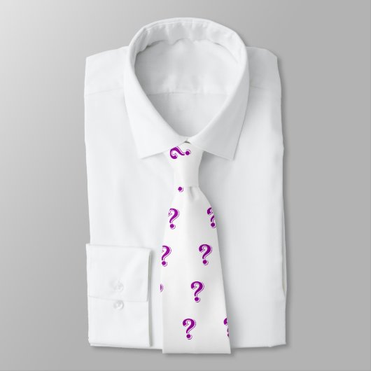 Cravate de point d'interrogation (Attaché)