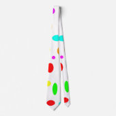 Cravate de points de couleur (Devant)
