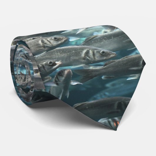 Cravate de poissons (Roulé)