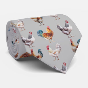 Cravate de poulets