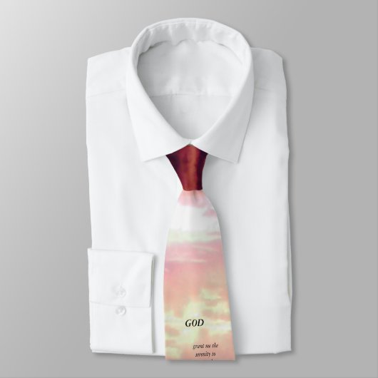 Cravate de prière de sérénité (Attaché)