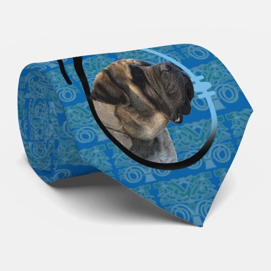 Cravate de profil de mastiff (Roulé)
