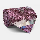 Cravate de prune à fleurs cravates (Roulé)