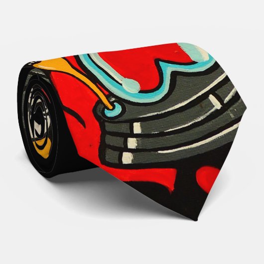 Cravate de punk rock (Roulé)