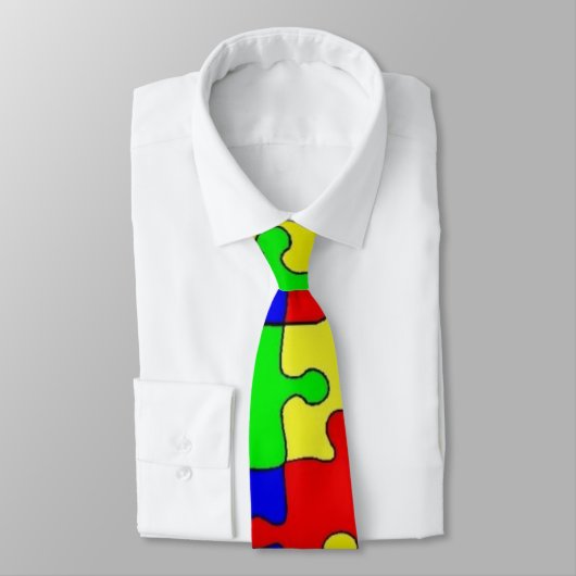 Cravate de puzzle (Attaché)