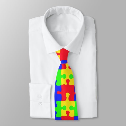 Cravate de puzzle (Attaché)
