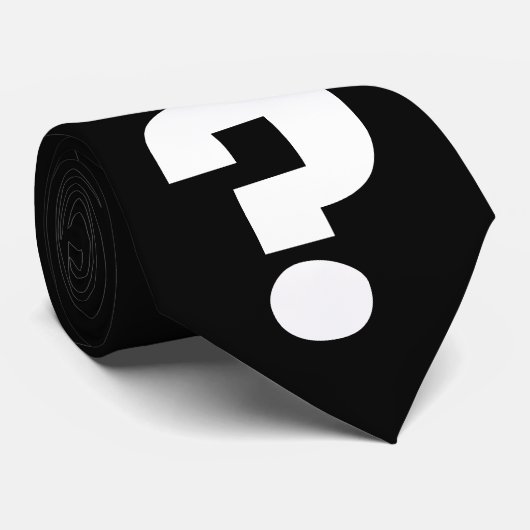 Cravate de question (Roulé)