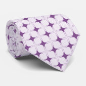 Cravate de raffistication rétro, violet (Roulé)