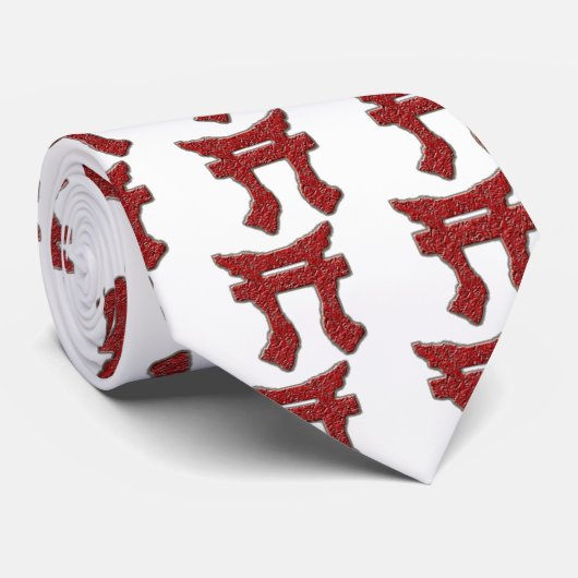 Cravate de Rakkasan (blanc) (Roulé)